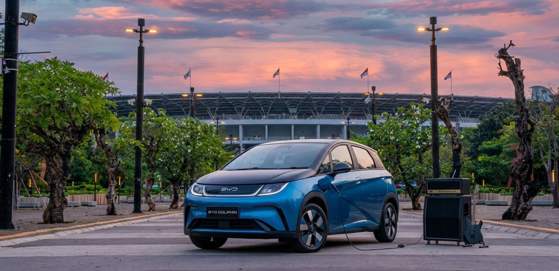 Daftar Harga Mobil Listrik BYD Dolphin 2026 di Harmoni Jakarta Selatan